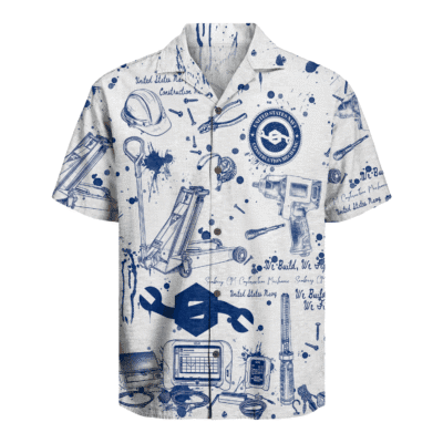 CM (Construction Mechanic) Seabees – U.S. Navy Hawaiian Shirt