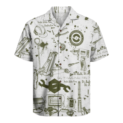 CM (Construction Mechanic) Seabees – U.S. Navy Hawaiian Shirt