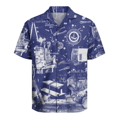 SW (Steelworker) Seabees – U.S. Navy Hawaiian Shirt