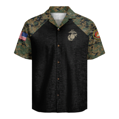 US MARINE Hawaiian Shirt