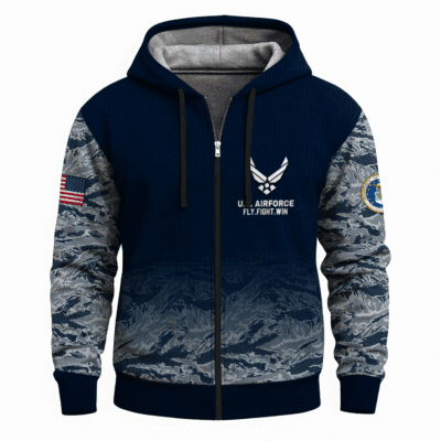 US Air Force Full Zip Hoodie