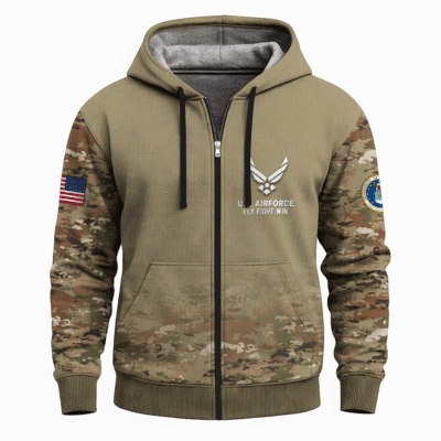 US Air Force Full Zip Hoodie