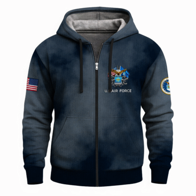 US Air Force Full Zip Hoodie