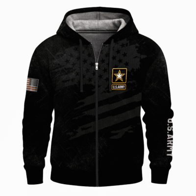 US Army Airborne Full Zip Hoodie
