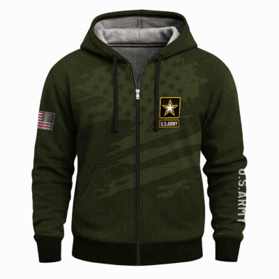 US Army Airborne Full Zip Hoodie