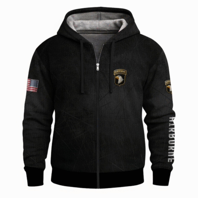 US Army Airborne Full Zip Hoodie