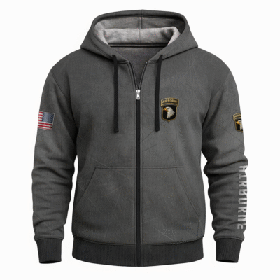 US Army Airborne Full Zip Hoodie