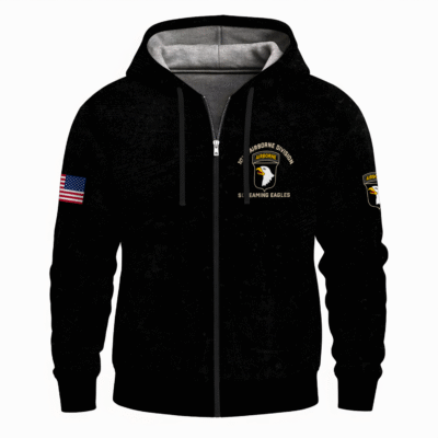 US Army Airborne Full Zip Hoodie