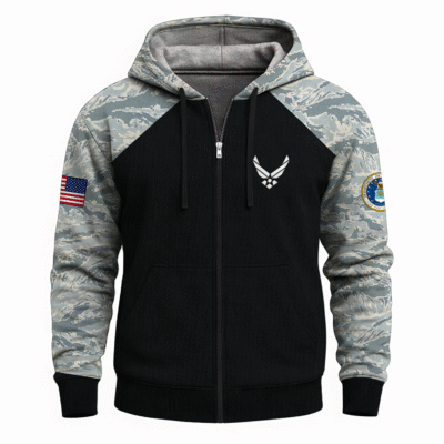 US Air Force Full Zip Hoodie