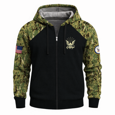 US Navy Full Zip Hoodie