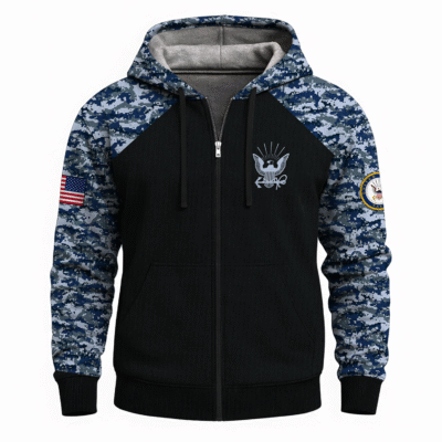 US Navy Full Zip Hoodie