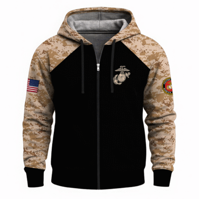 US Marine Full Zip Hoodie