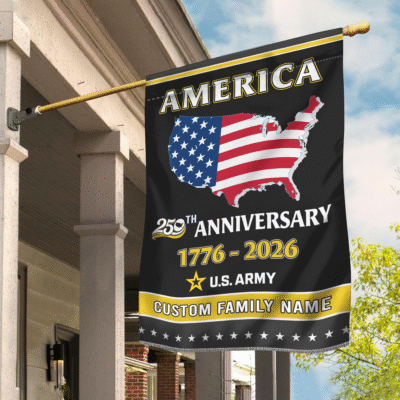 Us Army - America 250th Anniversary Flag