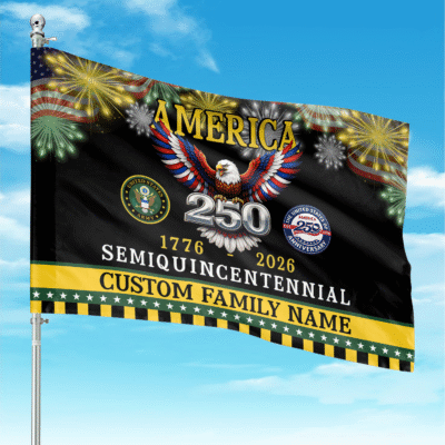 US Army - America 250th Anniversary US Semiquincentennial Flag