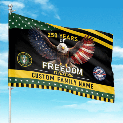 US Army - America 250th Anniversary US Semiquincentennial Flag