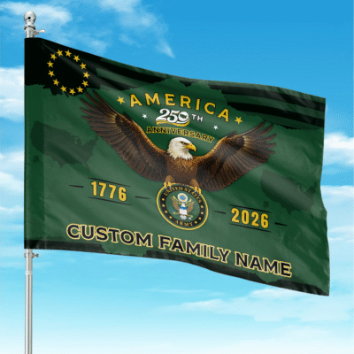 US Army - America 250th Anniversary US Semiquincentennial Flag