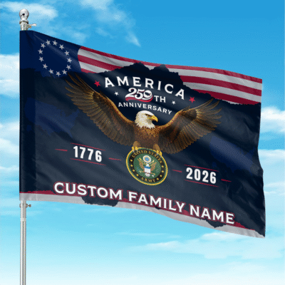 US Army - America 250th Anniversary US Semiquincentennial Flag