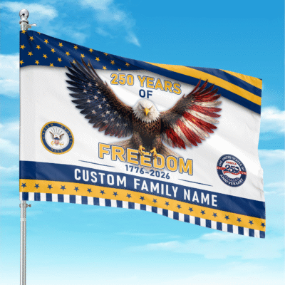 US Navy – America 250th Anniversary US Semiquincentennial Flag