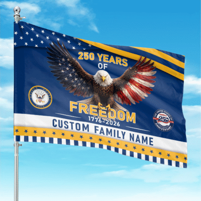 US Navy – America 250th Anniversary US Semiquincentennial Flag