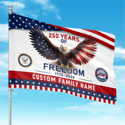 US Navy - America 250th Anniversary US Semiquincentennial Flag