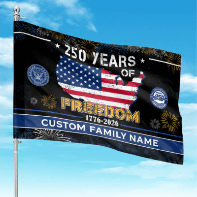 US Navy - America 250th Anniversary US Semiquincentennial Flag