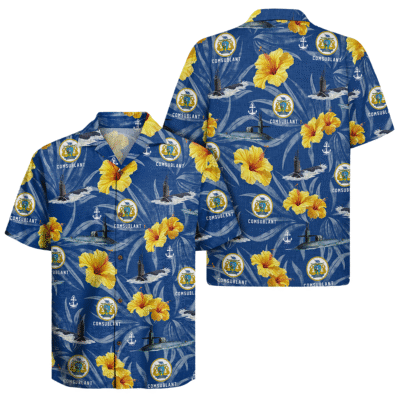 US Navy Submarine 250th Years of Service Hawaiian Shirt