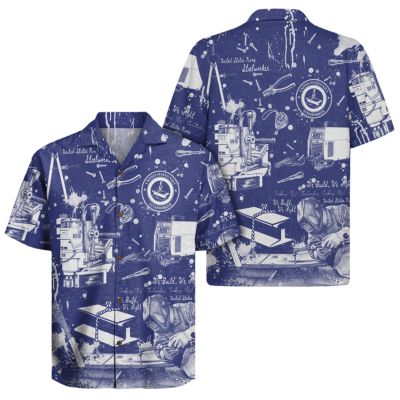 SW (Steelworker) Seabees – U.S. Navy Hawaiian Shirt