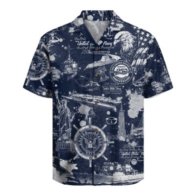 US Navy - America 250th Anniversary Hawaiian Shirt