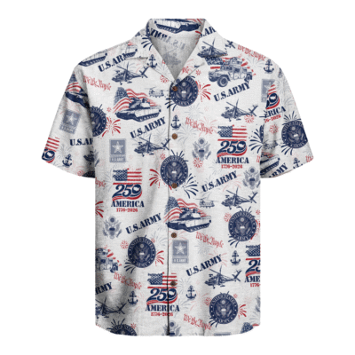 US Army - America 250th Anniversary Hawaiian Shirt