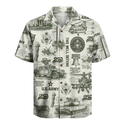 US Army - America 250th Anniversary Hawaiian Shirt