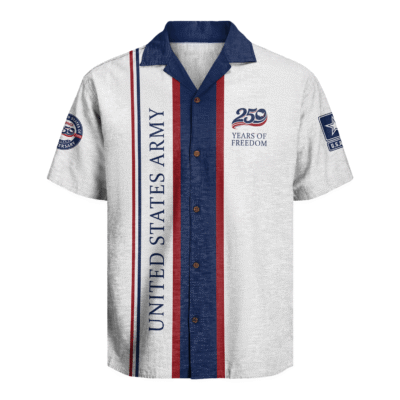 US Army - America 250th Anniversary Hawaiian Shirt