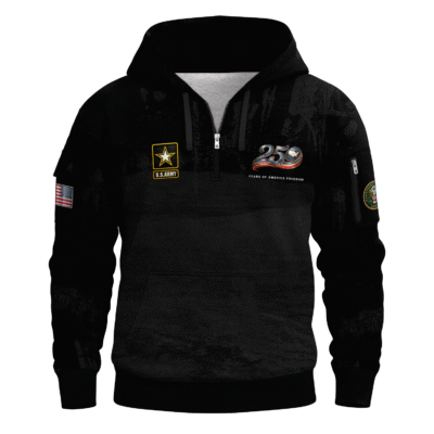 America 250 – US Army All-Over Quarter Zip Hoodie