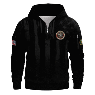 America 250 – US Army All-Over Quarter Zip Hoodie