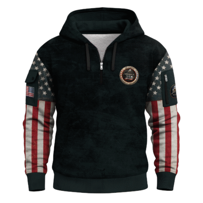 America 250 – US Navy All-Over Quarter Zip Hoodie