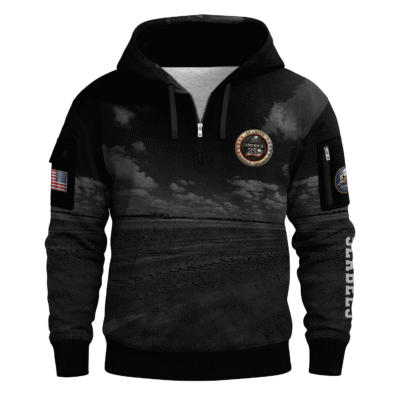 America 250 – US Navy All-Over Quarter Zip Hoodie