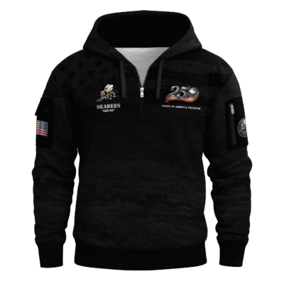 America 250 – US Navy Quarter Zip Hoodie