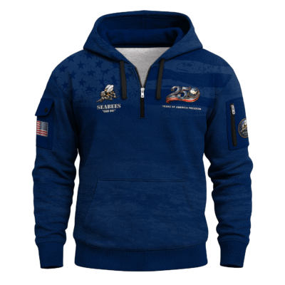 America 250 – US Navy Quarter Zip Hoodie
