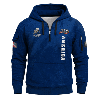 America 250 – US Navy Quarter Zip Hoodie