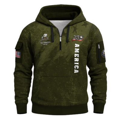 America 250 – US Navy Quarter Zip Hoodie