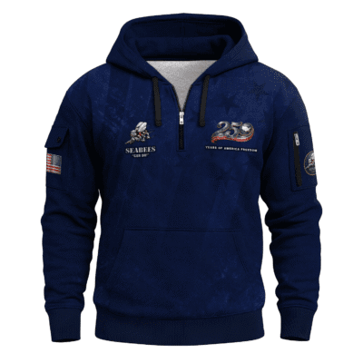 America 250 – US Navy Quarter Zip Hoodie