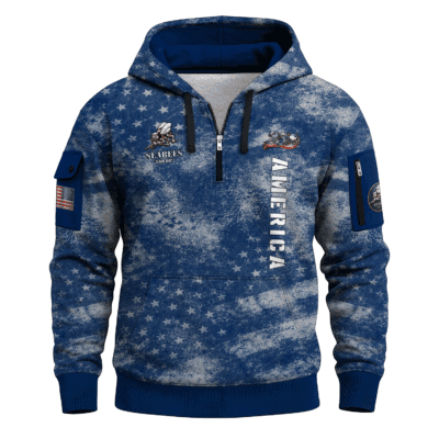 America 250 – US Navy Quarter Zip Hoodie