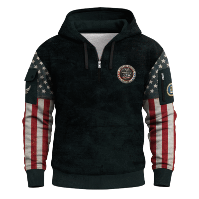 America 250 - US Air Force All-Over Quarter Zip Hoodie
