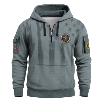 America 250 - US Air Force All-Over Quarter Zip Hoodie