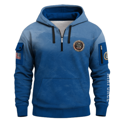 America 250 - US Air Force All-Over Quarter Zip Hoodie