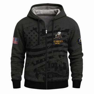 US Navy SeaBees Full Zip Hoodie