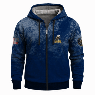 US Navy SeaBees Full Zip Hoodie