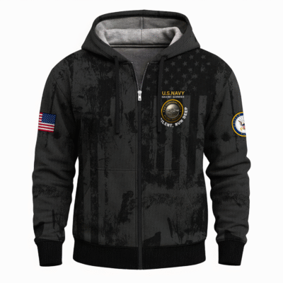 US Navy Submarine Full Zip Hoodie