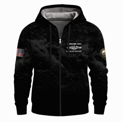 US Navy Submarine Full Zip Hoodie