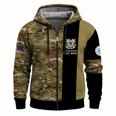 US Coast Guard Full Zip Hoodie