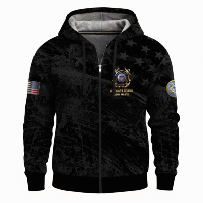 US Coast Guard Full Zip Hoodie